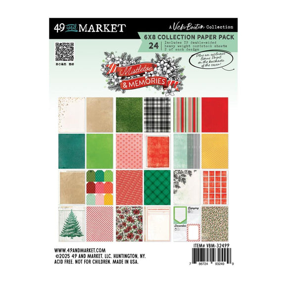 Mistletoe and Memories 6x8