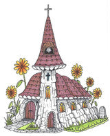 ML - 2408 Church Stamp Set