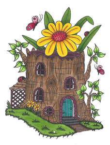 ML2428 Tree Stump House