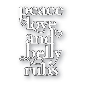 2594 Peace Love and Belly Rubs