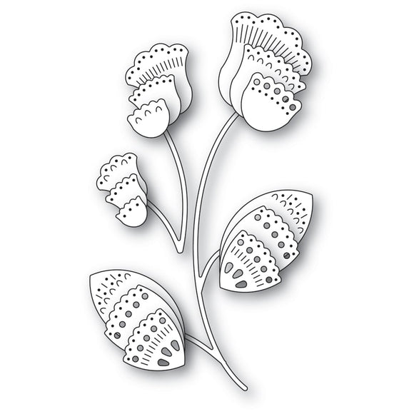 2606 Nordic Bellflower craft die