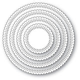 2609 Scallop Pinpoint Rings craft die