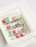 2617 Corner Shoppe Flower Pot Shelves craft die