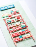 2617 Corner Shoppe Flower Pot Shelves craft die