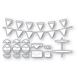 2618 Corner Shoppe Birthday Treats craft die