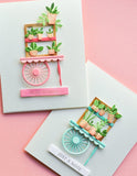 2622 Flower and Leaf Sprinkles craft die