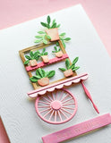 2617 Corner Shoppe Flower Pot Shelves craft die