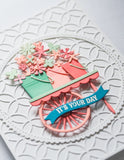 2622 Flower and Leaf Sprinkles craft die