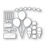 2620 Corner Shoppe Birthday Celebrations craft die