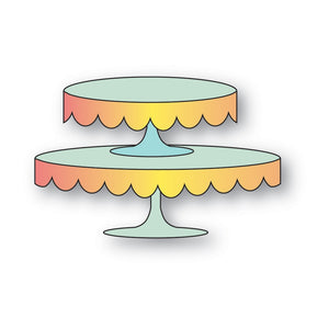 2674 Scalloped Dessert Stands