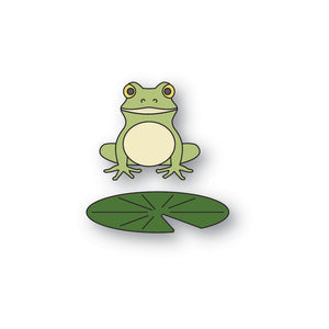 2691 Lily Pad Frog craft die