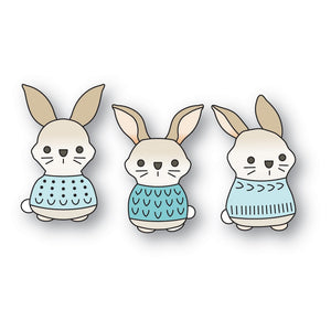 2717 Nordic Bunny Trio craft die