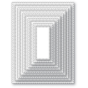 2751 Scalloped Pinpoint Frames