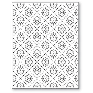 2757 Diamond Oval Pinpoint Background