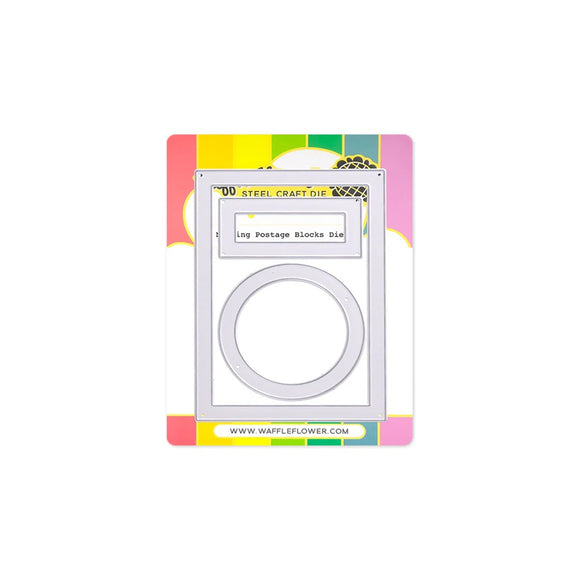 422222 Nesting Postage Collage Block Dies