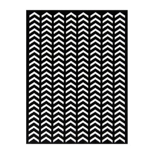 Chevron Reusable Stencil 7.3x9.7"