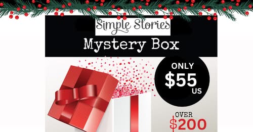 Simple Stories Christmas Mystery Box