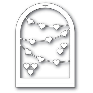 94558 Heart Streamer Globe craft die