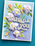 94688 Clara Blooms craft die