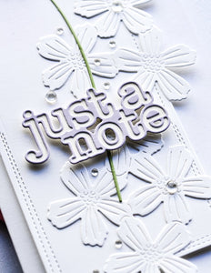 94663 Just a Note Daily Script craft die