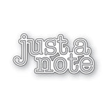 94663 Just a Note Daily Script craft die