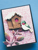 94755 Layered Hummingbird craft die