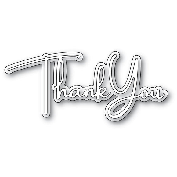 94780 Thank you Breezy Script Die