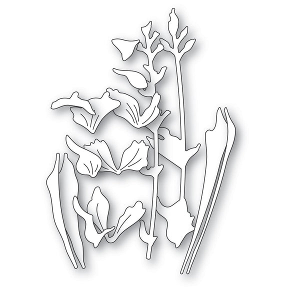 94790 Whimsical Gladiola craft die