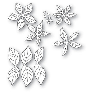 94822 Petite Poinsettias craft die