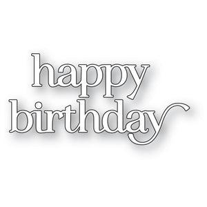 94871 Happy Birthday Chic Script
