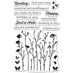 CL5290 Sunshine and Wildflowers Stamp Set