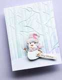 94746 Layered Friendly Snowman craft die