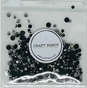 A33 Hematite Resin Jewels