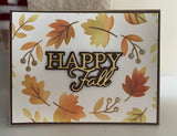 Layered Fall Wreath Stencil