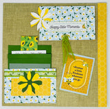Happy Day 2 Interactive Scrapbook Pages