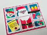 Postage Collage Dear Santa Card Kit