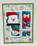 Postage Collage Dear Santa Card Kit