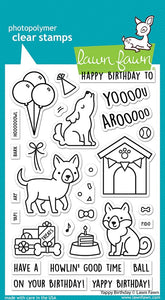 LF3158 Yappy Birthday Stamp Set