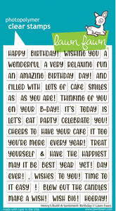 LF3776 Henry's Build a Sentiment - Birthday