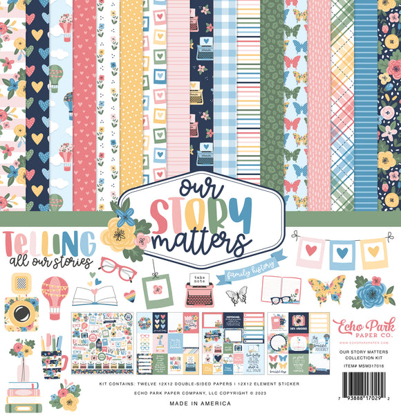 Our Story Matters 12 x 12 Paper Collection