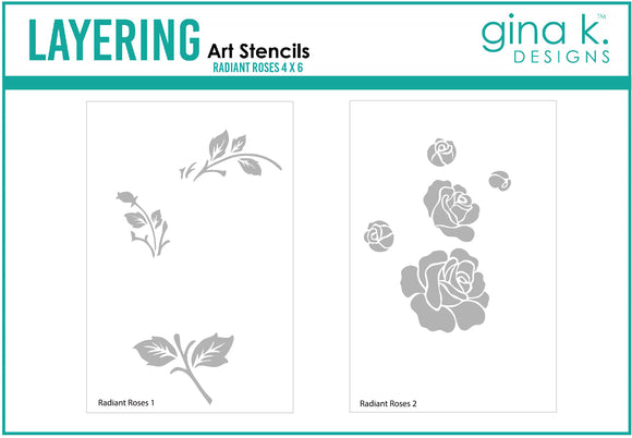 Radiant Rose Layered Stencil