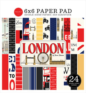 London 6x6" Paper Pad