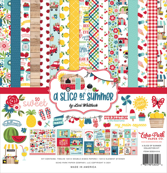 SOS241016 A Slice of Summer 12x12 Paper Pack