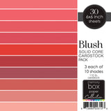 SP1012 Memory Box Blush 6x6 Paper Pack