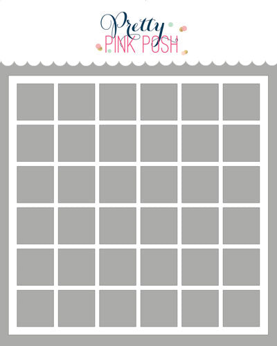 Square Grid Stencil