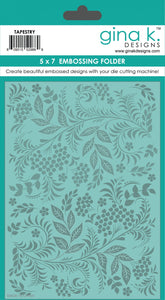 Tapestry 5 x 7" Embossing Folder
