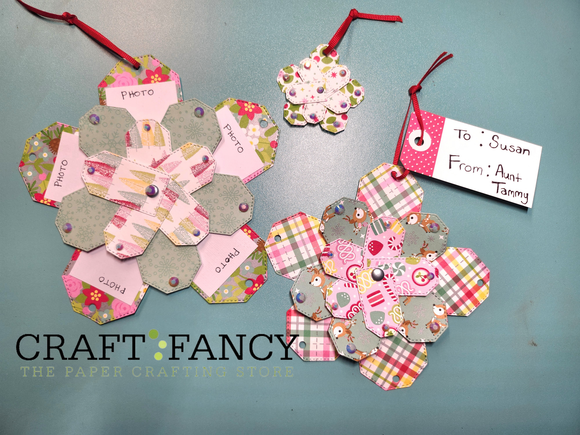 Tinsel Time Tag Mini Album & Ornament Kit