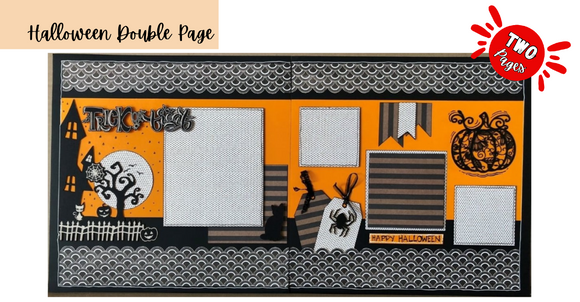 Trick or Treat 12x12 Double Page Kit