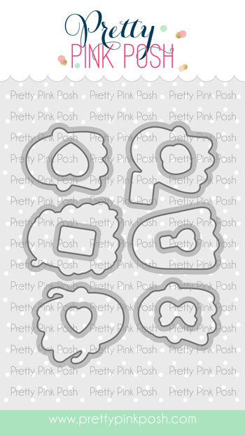 Valentine Ghost Friends Die Set