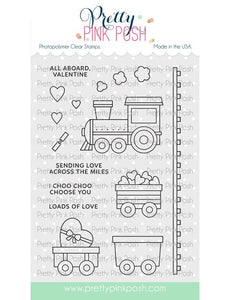 Valentine Train Stamp Set